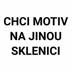 Chcem pieskovanie motívu na iný pohár