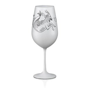 Crystalex poháre Zverokruhy Kozorožec biela 550 ml