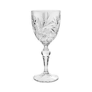 Bohemia Jihlava brúsené poháre na víno Pinwheel 260 ml 6 ks