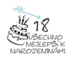 Pieskovanie narodeninového motívu DORT Veľkosť obrázku: Stredný do 25 cm²