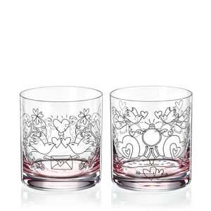 Crystalex Couples in Love 280ml 2 ks