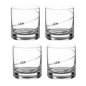 Diamante Silhouette poháre na whisky 310 ml 4 ks