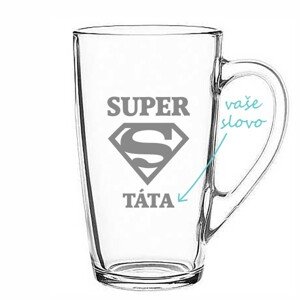 Pieskovaný hrnček Super otec