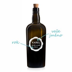 Pieskovaná fľaša DOUGLAS Pečať 0,7 l