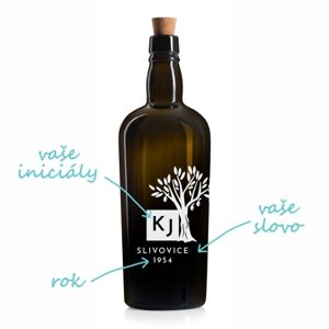 Pieskovaná fľaša DOUGLAS Strom 0,7 l