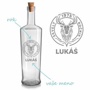 Pieskovaná fľaša Olea Piede Divoký ročník 0,7 l