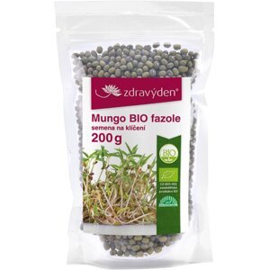 Zdravý deň BIO semená na klíčenie - mungo fazuľa 200g