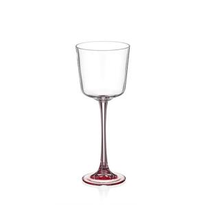 Crystalex svietnik Lucy red 220 mm