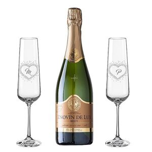 DELUX BRUT sektová sada k výročiu V srdci (1+2)