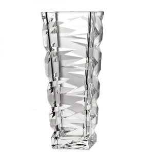 Crystal Bohemia Sklenená váza ZIG ZAG 330 mm