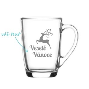 Vianočný hrnček ALA s jeleňom a prianím