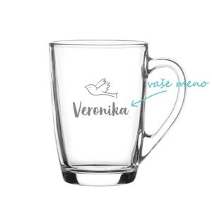 Vianočný hrnček ALA holubička s menom