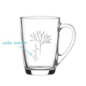 Vianočný hrnček ALA s imelom a menom