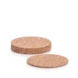 Zeller podtácky okrúhle korok 9,5 cm 6 ks